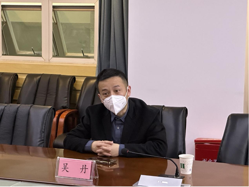 吴丹副校长莅临信息化办公室调研指导工作