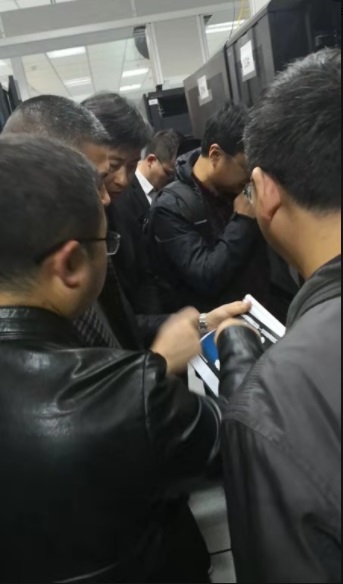 上饶市教育技术装备站来网络中心调研教育城域网建设工作